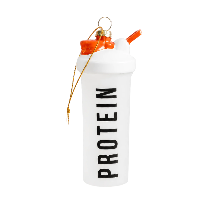 Yup the Monkey Christmas Ornament - Protein Shake