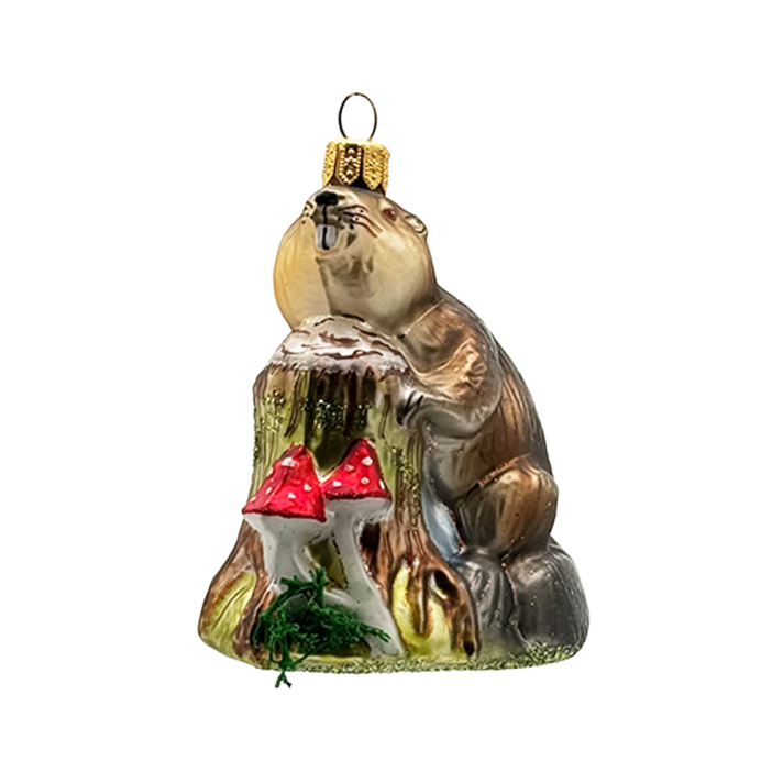 Hanco kerstornament - Bever