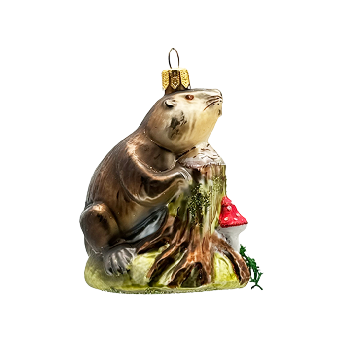 Hanco kerstornament - Bever
