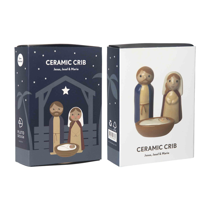 Pluto Christmas Nativity Scene - Set of 3