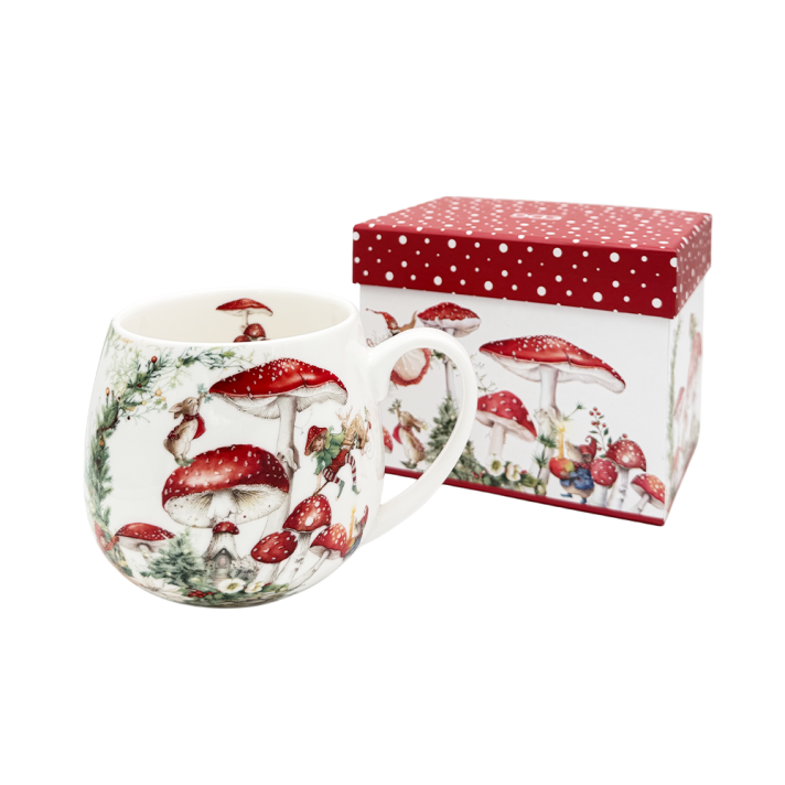 EDG Christmas mug - With mushrooms