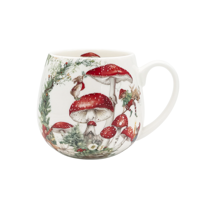 EDG Christmas mug - With mushrooms