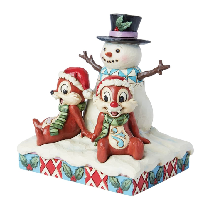 Disney Traditions kerstbeeld - Knabbel & Babbel
