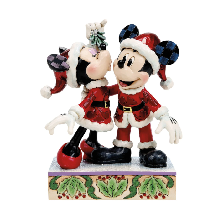 Disney Traditions kerstbeeld - Mickey & Minnie Mouse