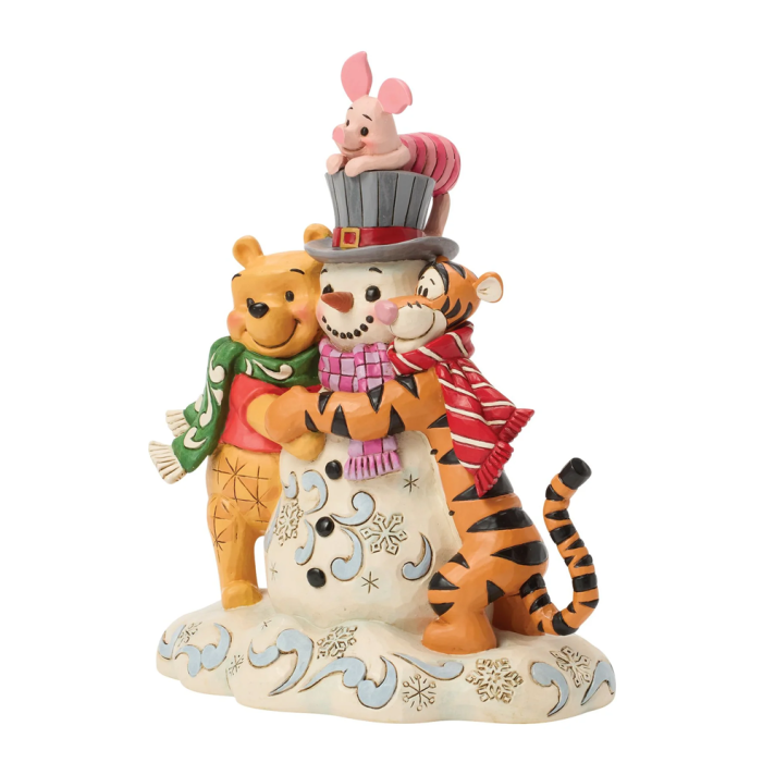 Disney Traditions kerstbeeld - Winnie de Pooh, Teigertje en Knorretje