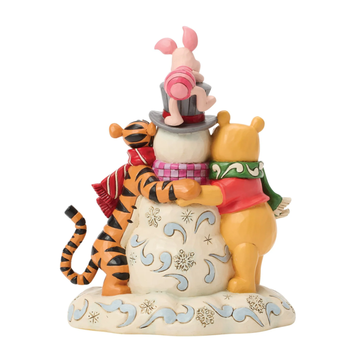 Disney Traditions kerstbeeld - Winnie de Pooh, Teigertje en Knorretje