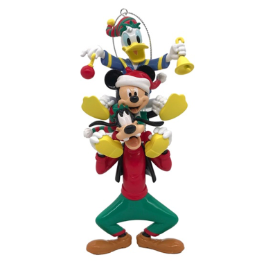 Disney© kerstornament - Goofy, Mickey en Donald
