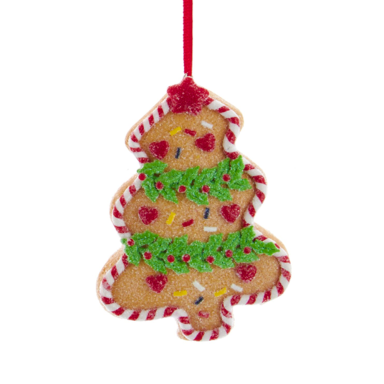 Kurt Adler kerstornament - Gingerbread kerstboom - Met icing