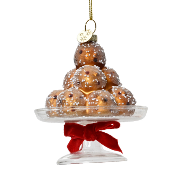Decoris kerstornament - Oliebollen