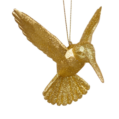 Kurt Adler kerstornament - Glitter kolibrie