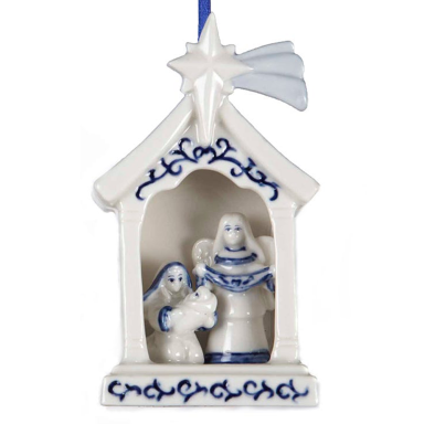 Kurt Adler kerstornament - Kerststal