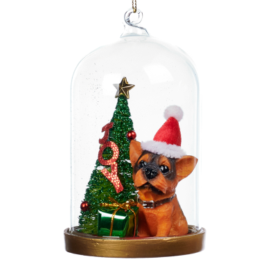 Goodwill kerstornament - Stolp - Met hond