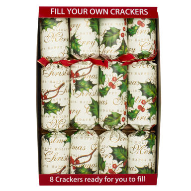 Christmas cracker - Bows & Berries - Set van 8