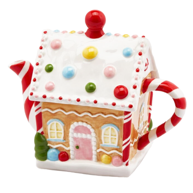 EDG theepot - Gingerbread huis