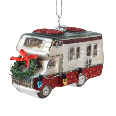 Decoris kerstornament - Camper