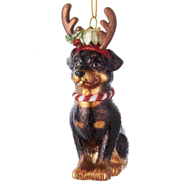 Kurt Adler kerstornament - Rottweiler