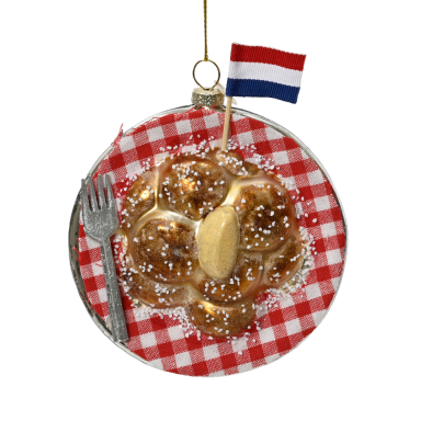 Decoris kerstornament - Poffertjes