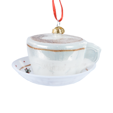 Decoris kerstornament - Cappuccino