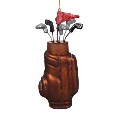 Decoris kerstornament - Golftas