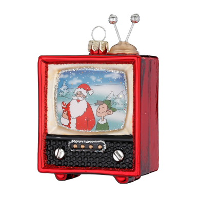 Inge Glas kerstornament - Televisie