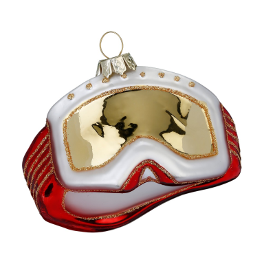 Inge Glas kerstornament - Skibril
