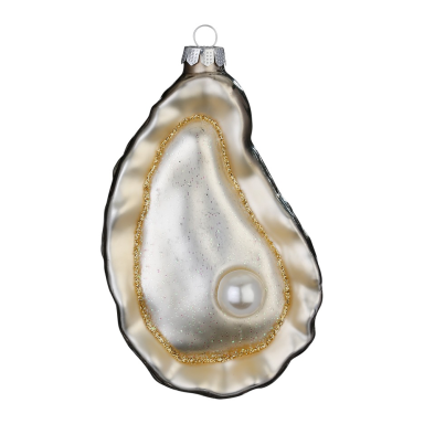 Inge Glas kerstornament - Oester
