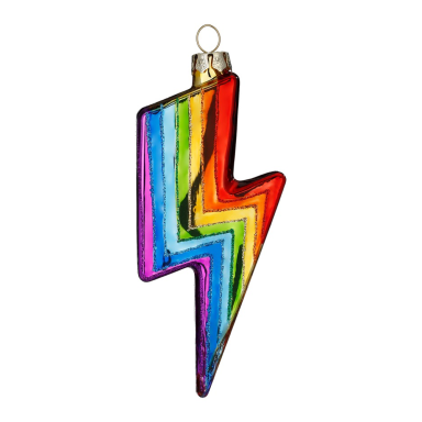 Inge Glas kerstornament - Bliksemschicht