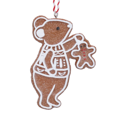 Gisela Graham kerstornament - Gingerbread muis