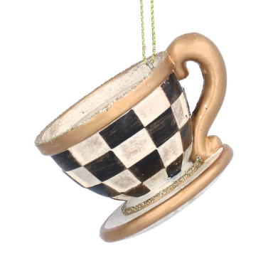 Gisela Graham kerstornament - Theekop