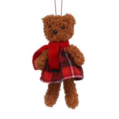 Gisela Graham kerstornament - Teddybeer