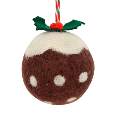 Gisela Graham kerstornament - Pudding