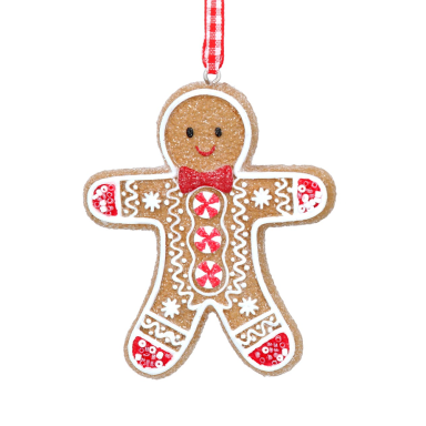 Gisela Graham kerstornament - Gingerbread poppetje