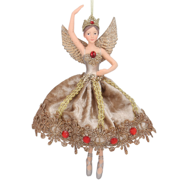 Gisela Graham kerstornament - Ballerina