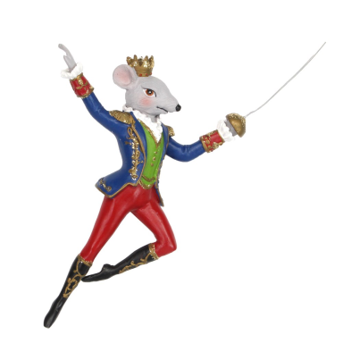 Gisela Graham kerstornament - Notenkraker ballet - Muizenkoning