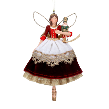 Gisela Graham kerstornament - Ballerina