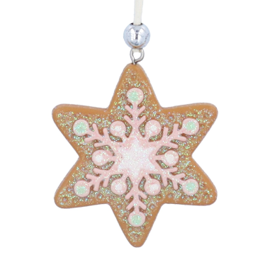 Gisela Graham kerstornament - Gingerbread ster