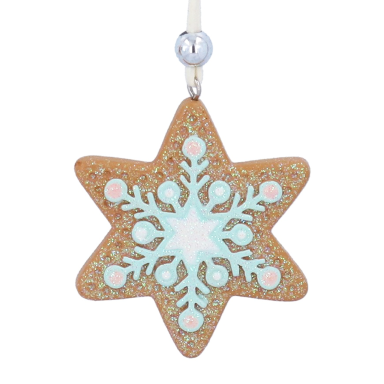 Gisela Graham kerstornament - Gingerbread ster