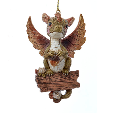Kurt Adler kerstornament - Draak