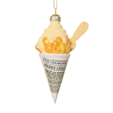 Decoris kerstornament - Zak met patat