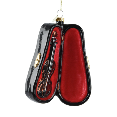 Decoris kerstornament - Vioolkoffer