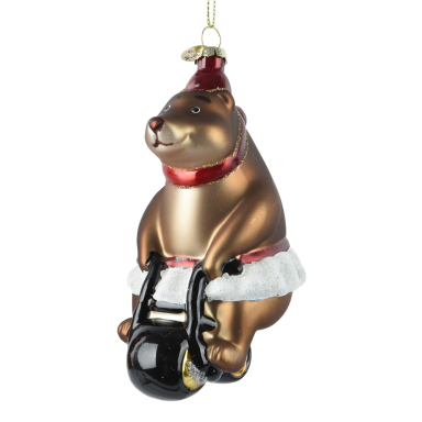 Decoris kerstornament - Circus beer