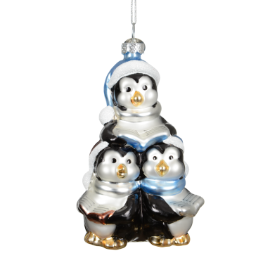 Decoris kerstornament - Pinguïns