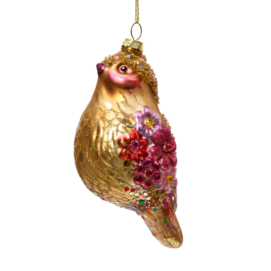 Decoris kerstornament - Vogel