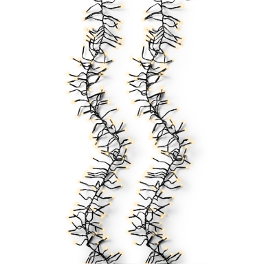 Lumineo LED Cluster kerstverlichting - 1512 lampjes - Soft gold
