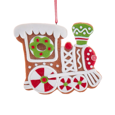 Kurt Adler kerstornament - Gingerbread trein