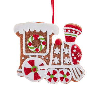 Kurt Adler kerstornament - Gingerbread trein