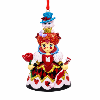 Kurt Adler kerstornament - Harten koningin