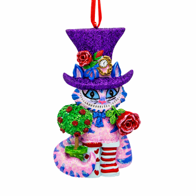 Kurt Adler kerstornament - Cheshire kat