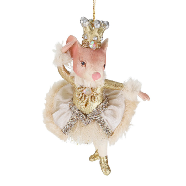 Goodwill kerstornament - Muis - Ballerina