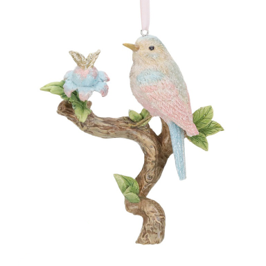 Goodwill kerstornament - Vogel op tak